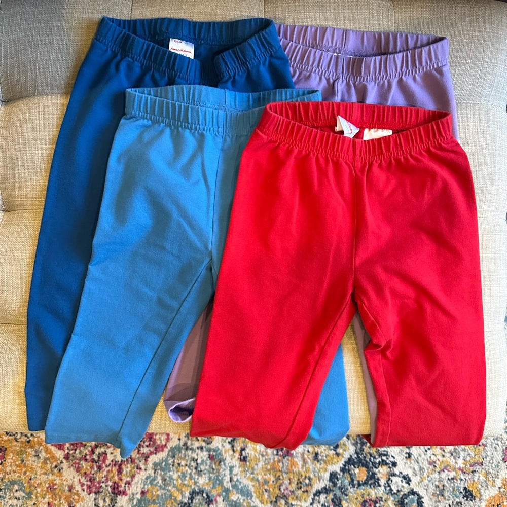 Hanna Andersson Capri Pant Lot, Size 6-7 (120)